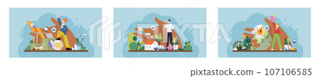 Wellbeing metaphor. Vector illustration. Employee wellbeing, barometer of caring workplace Human care, heart that beats within every successful team Wellbeing at work, secret ingredient for employee Wellbeing metaphor. Vector illustration. Employee wellbeing, barometer of caring workplace Human care, heart that beats within every successful team Wellbeing at work, secret ingredient for employee 107106585