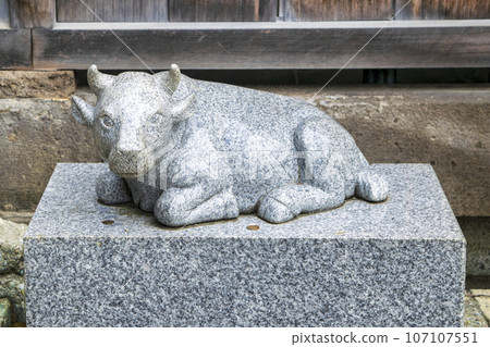 東京北區赤羽八幡神社,學術撫摸牛 東京北區赤羽八幡神社,學術撫摸牛 107107551