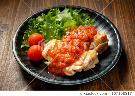 番茄醬炒雞肉 107108517