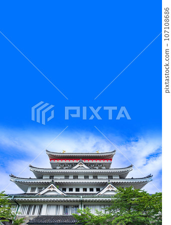 Atami Castle is a tourist spot in Atami City and is a castle-like building [Scenery of Atami] 107108686