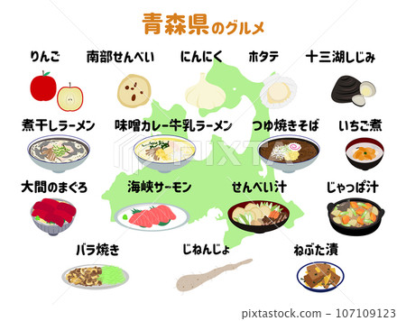 青森縣的食品、特產、特產 107109123