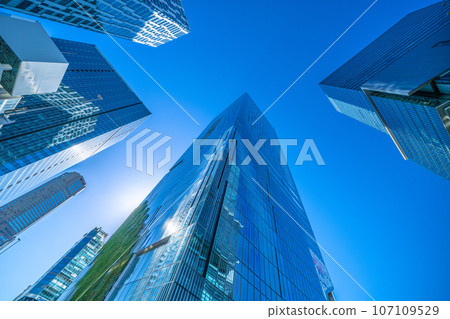 Japan's Tokyo cityscape A new view for tomorrow, a group of buildings connected to Shibuya Station, a once-in-a-century redevelopment... Six buildings in Shibuya enter a new era 107109529