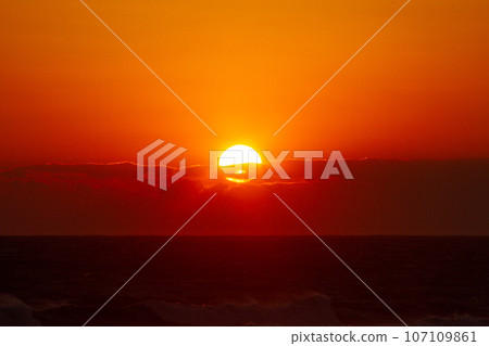 Scenery of Kikugawa Estuary, Kuniyasu, Kakegawa City, Shizuoka Prefecture 107109861