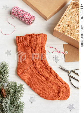 Wool knitted socks Wool knitted socks 107110116