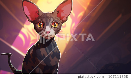 ai image cornish rex 107111868