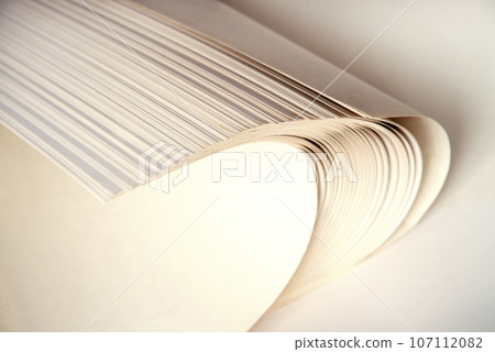 Abstract background from white sheets of paper Abstract background from white sheets of paper 107112082