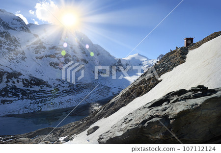 Alps mountains panorama 107112124
