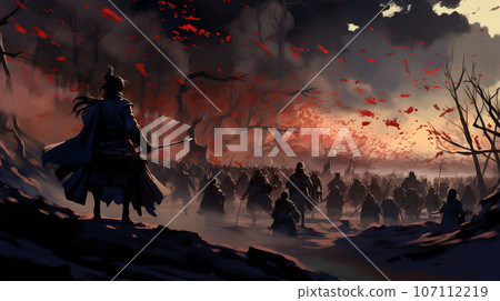 AI image Sengoku period march 107112219