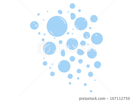 Illustration of bubbles 107112750
