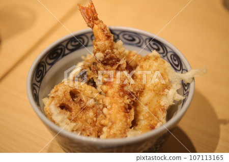 炸蝦天婦羅 炸蝦天婦羅 107113165