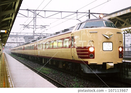 485系列特快航道在黑磯等待出發 107113987