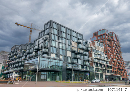 Building with Unusual Architecture in Amsterdam Building with Unusual Architecture in Amsterdam 107114147