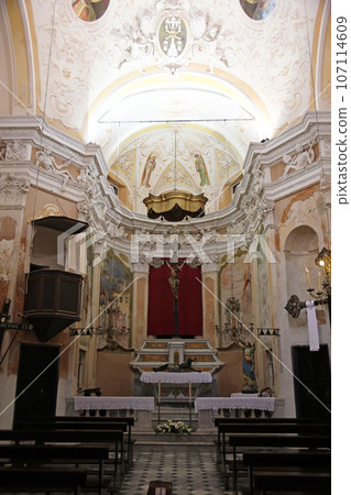 The Oratory of the Dead in the Old Town at Monterosso al Mare Cinque Terre Liguria Italy 107114609