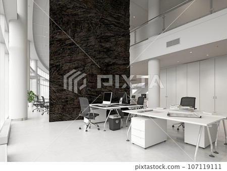 modern office interior with rock feature modern office interior with rock feature 107119111