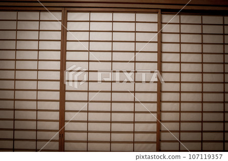 雅緻的日式房間的形象 雅緻的日式房間的形象 107119357