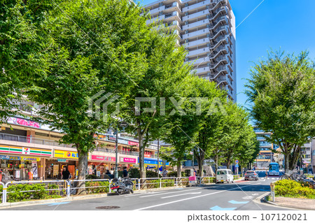 Cityscape of Shinagawa Ward, Tokyo Nishi-Oi Station Cityscape of Shinagawa Ward, Tokyo Nishi-Oi Station 107120021