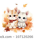 Cute cat Autumn 107120266