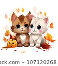 Cute cat Autumn 107120268