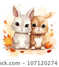 Cute cat Autumn 107120274