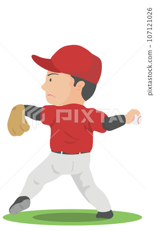 棒球選手投擲球 棒球選手投擲球 107121026