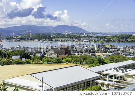 Mikuni Minato townscape and Kuzuryu River, Sakai City, Fukui Prefecture 107123767