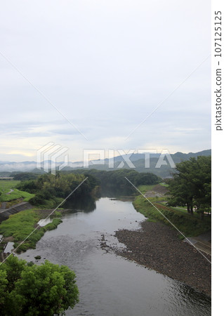 Yabe River and Shinfunegaya camphor tree forest in Miyama City Yabe River and Shinfunegaya camphor tree forest in Miyama City 107125125