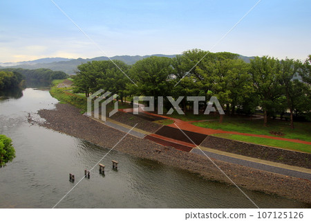 Yabe River and Shinfunegaya camphor tree forest in Miyama City Yabe River and Shinfunegaya camphor tree forest in Miyama City 107125126