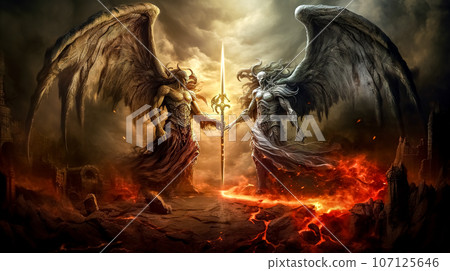 mystical demon duel in hell mystical demon duel in hell 107125646