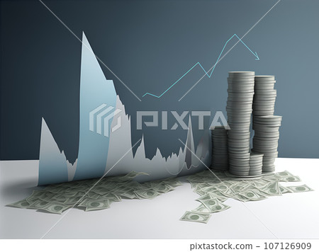 上下圖及貨幣AI影像 107126909