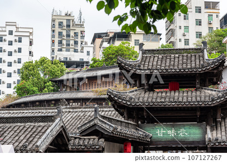 中國，深圳，甘坑古鎮 107127267