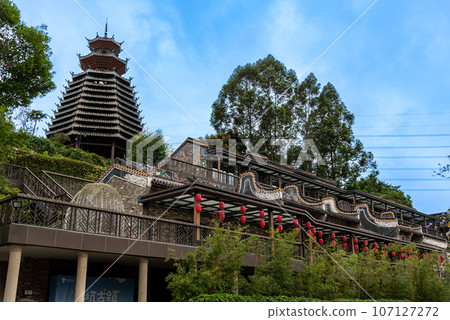 中國，深圳，甘坑古鎮 107127272