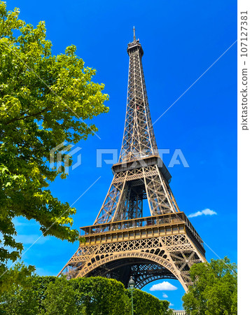 Eiffel Tower, symbol of Paris, France 107127381