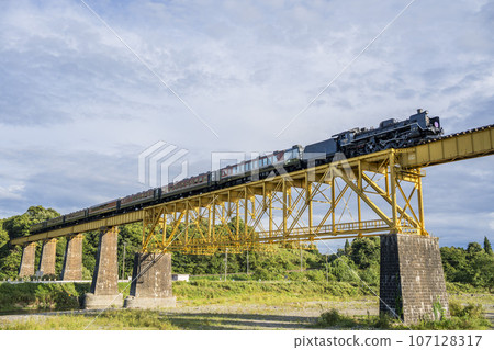 福島縣喜多方市的SL萬越故事一之戶川橋 107128317