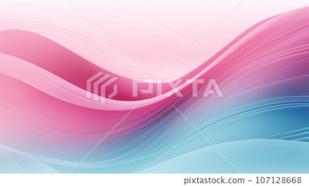 Abstract waves of blue and pink color on the desktop wallpaper. High quality photo Abstract waves of blue and pink color on the desktop wallpaper. High quality photo 107128668
