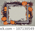 Halloween illustration with copy space 4700 x 3500 pixels 107130549