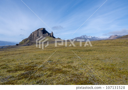 Einhyrningur - Unicorn - Mountain in Fjallabak Nature Reserve, Iceland. 107131528