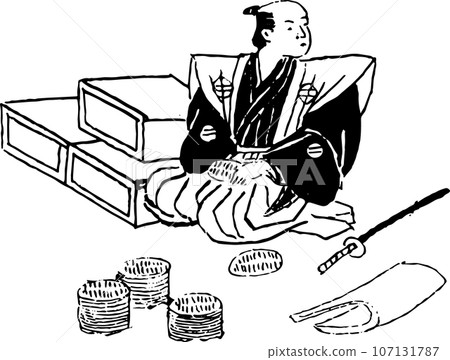 武士數著他的積蓄 107131787