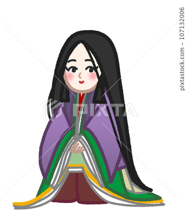 Illustration inspired by Murasaki Shikibu Illustration inspired by Murasaki Shikibu 107132006