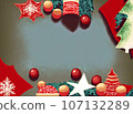 Frame that can be used for Christmas 107132289