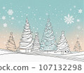 Frame that can be used for Christmas 107132298