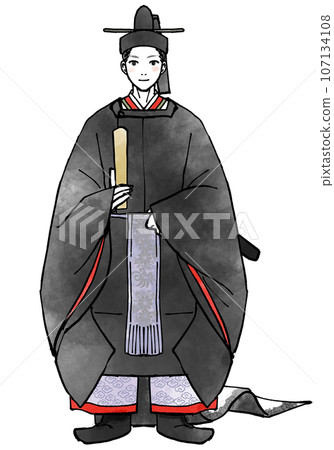 Male aristocrats of the Heian period Male aristocrats of the Heian period 107134108