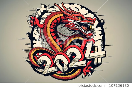 2024 dragon theme  107136180