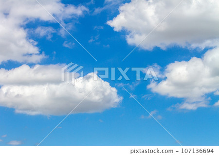 Photos of blue sky and white clouds. Photos of blue sky and white clouds. 107136694