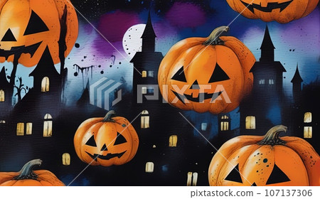Halloween theme 107137306