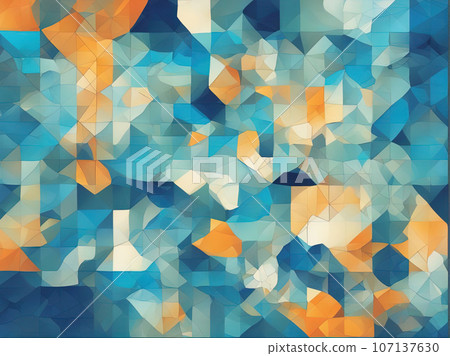 Abstract geometric texture background Mosaic Abstract geometric texture background Mosaic 107137630