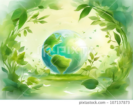 Earth Day Concept  107137873