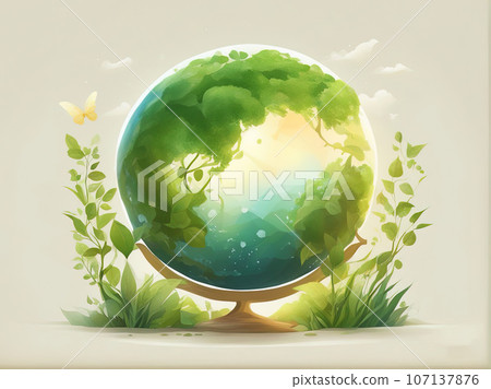 Earth Day Concept  107137876