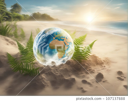 Earth Day Concept Earth Day Concept 107137888