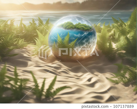 Earth Day Concept  107137889