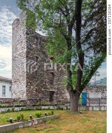 Anadolu Hisari, 13th century medieval Ottoman fortress by Anatolian side of Bosporus, Beykoz district, Istanbul, Turkey Anadolu Hisari, 13th century medieval Ottoman fortress by Anatolian side of Bosporus, Beykoz district, Istanbul, Turkey 107138164